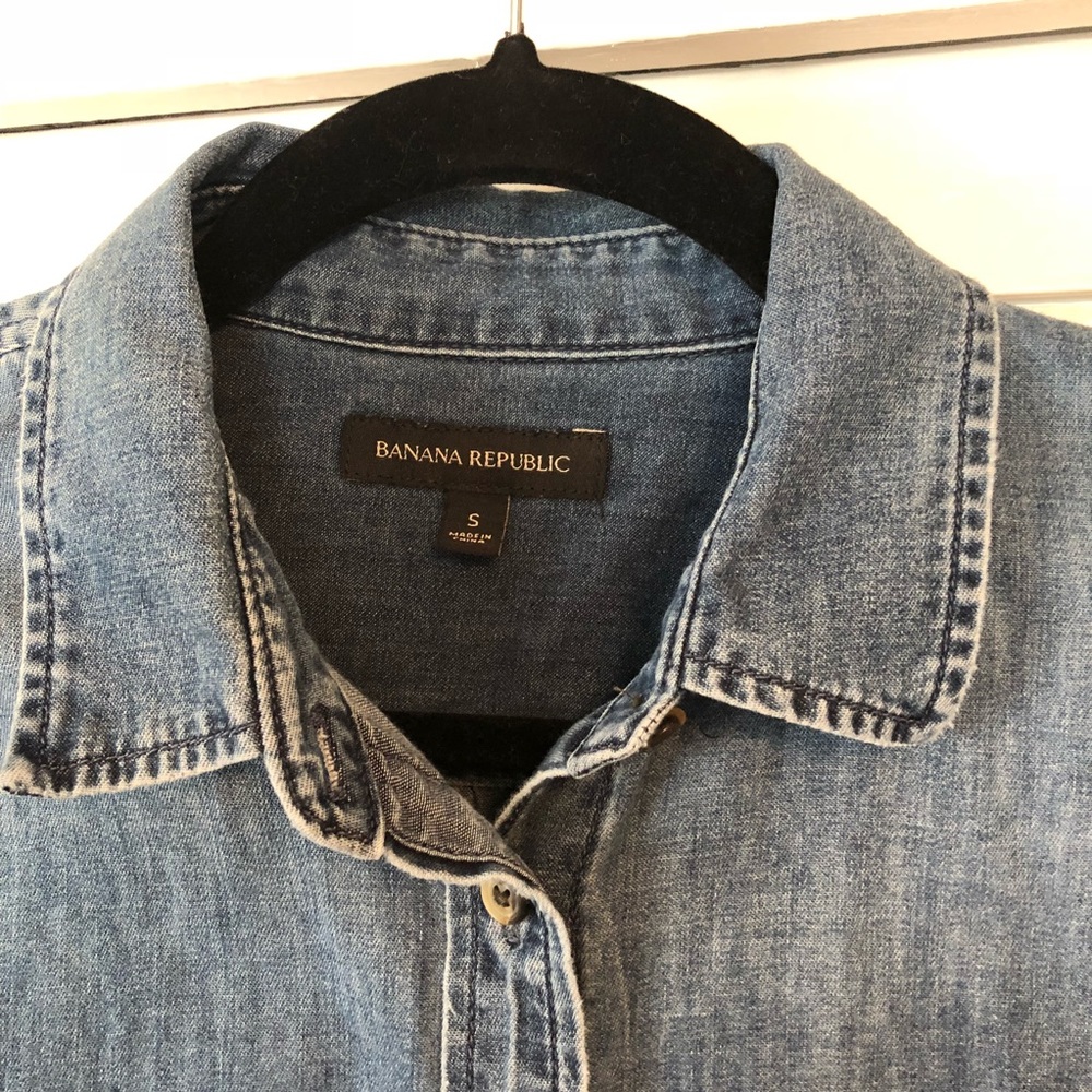 Chambray button-up - Picture 3 of 5